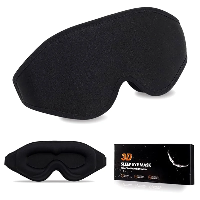 Premium 3D Contoured Sleep Eye Mask